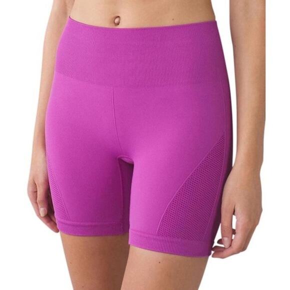 Lululemon Sculpt Biker Short Women's Purple Size 2 - Picture 1 of 5
